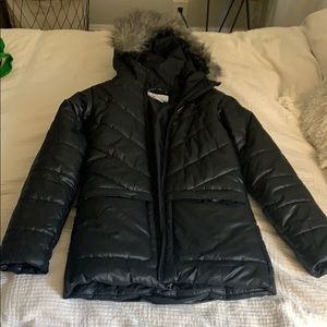 Black Columbia Puff/Ski Jacket